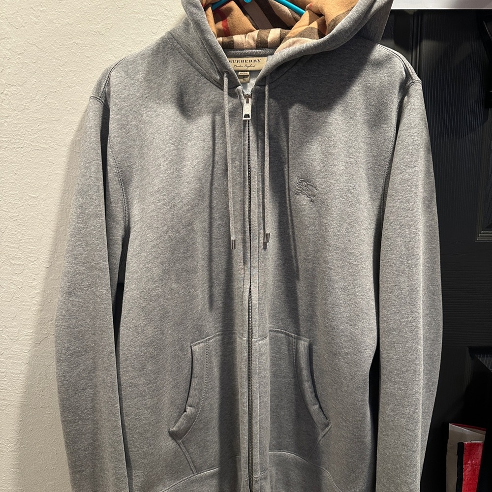 Burberry Gray Hoodie